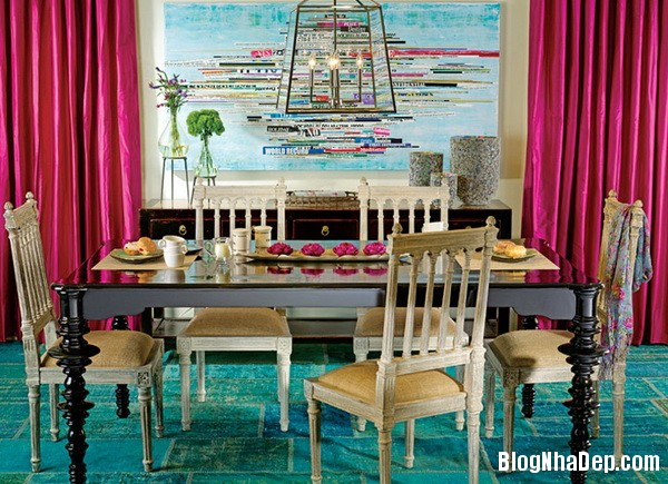 Những mẫu phòng ăn thật đẹp và đầy cảm hứng từ High Fashion Homes