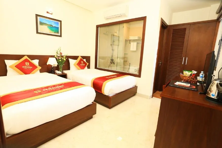 Hacom Galaxy Hotel, khụ nghỉ dưỡng chất lượng, có view đẹp cạnh biển Ninh Chữ