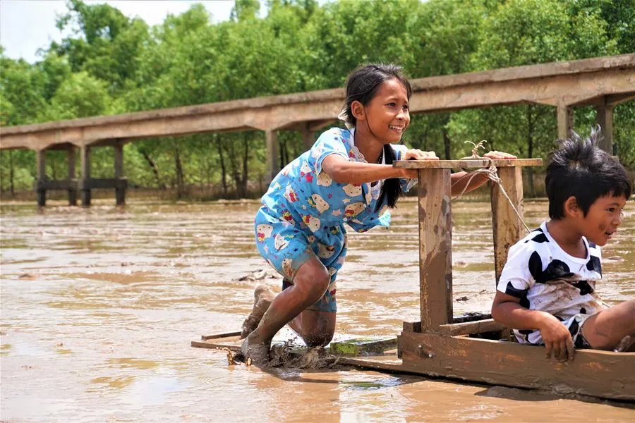 Hoang sơ biển Mỏ Ó, tuyệt tác thiên nhiên miền Tây Nam Bộ