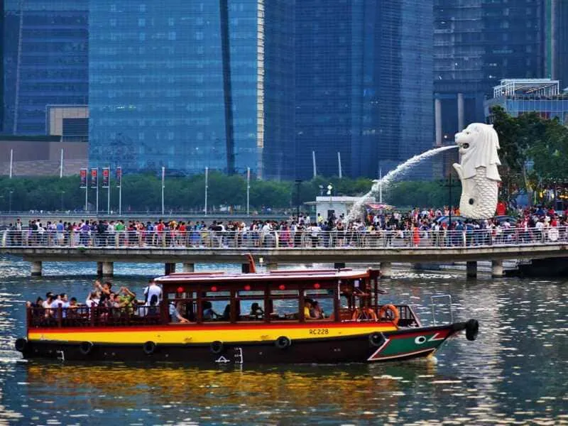 Merlion Park, công trình biểu tượng cho thời kỳ thịnh vượng tại Singapore