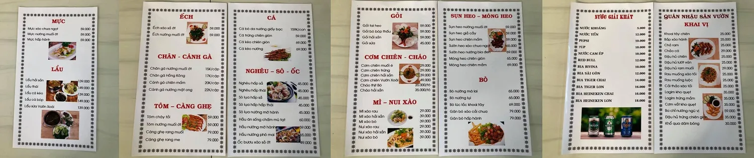 Nhà hàng Vườn Xoài Nha Trang – Xinh xắn không gian sân vườn, đậm đà hương vị Việt Nam