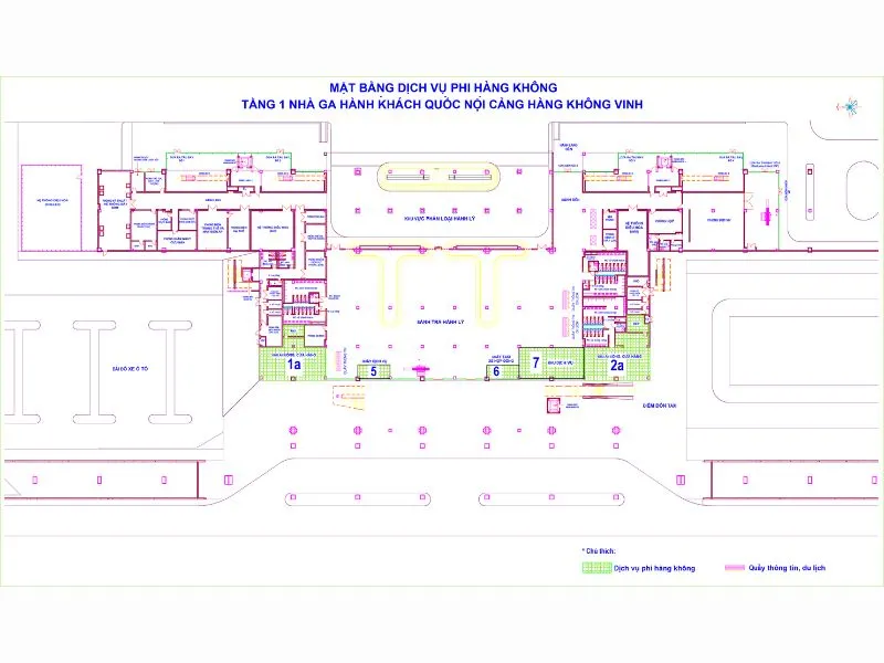 Sân bay Vinh: Hướng dẫn chi tiết làm thủ tục check-in