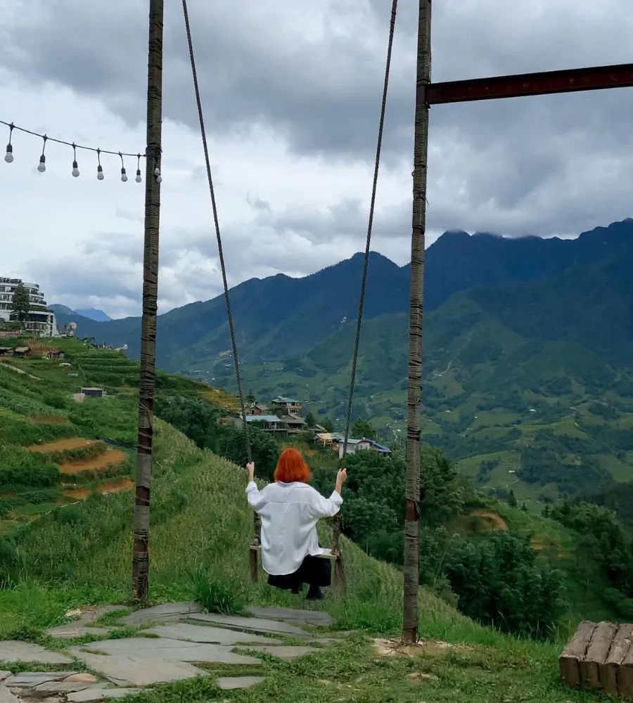 Sapa tháng 7 đẹp ngẩn ngơ cùng mùa lúa Nậm Cang bao quanh bản làng