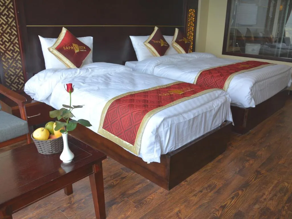 Sapa Vista Hotel – Choáng ngợp khách sạn 3 sao có view đồi núi hùng vĩ và ruộng bậc thang mướt xanh ở Sapa