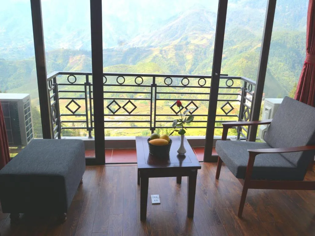 Sapa Vista Hotel – Choáng ngợp khách sạn 3 sao có view đồi núi hùng vĩ và ruộng bậc thang mướt xanh ở Sapa