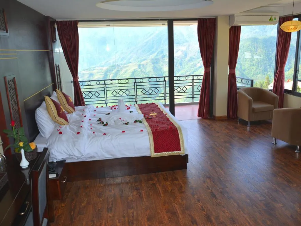 Sapa Vista Hotel – Choáng ngợp khách sạn 3 sao có view đồi núi hùng vĩ và ruộng bậc thang mướt xanh ở Sapa