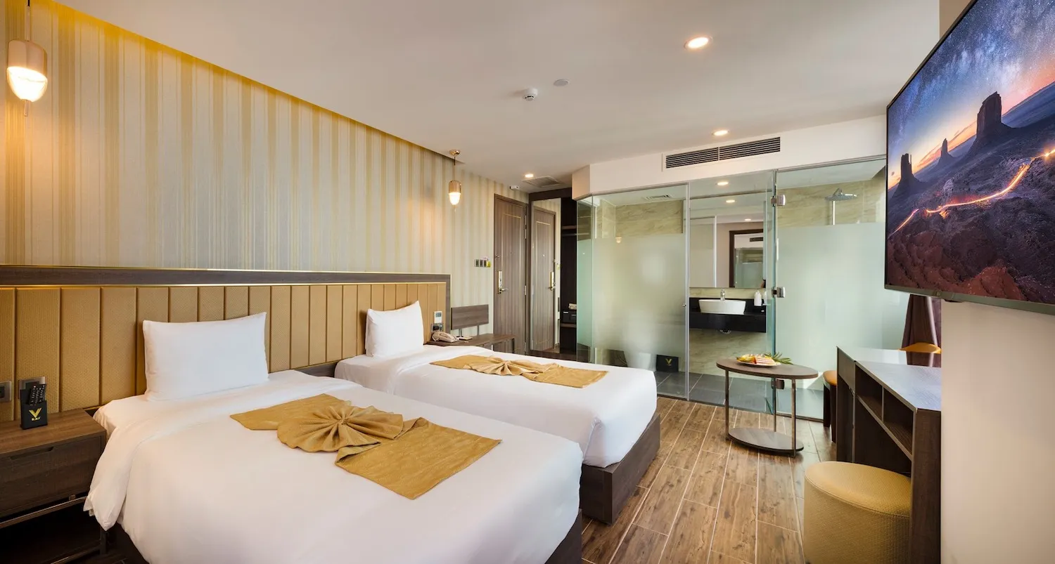 V Hotel Nha Trang – trải nghiệm phong cách Tây Âu tiêu chuẩn 4 sao