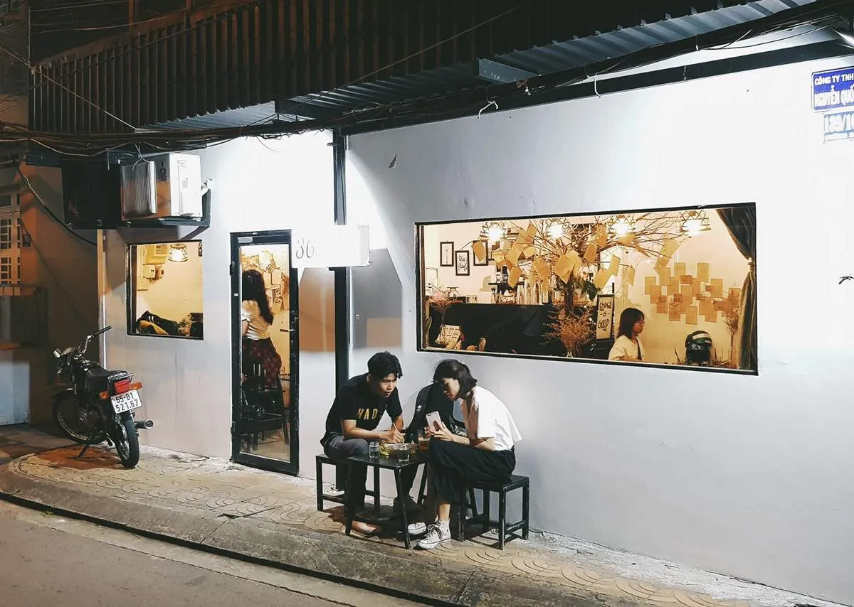 36 Coffee Studio và không gian tinh tế của sắc màu tương phản