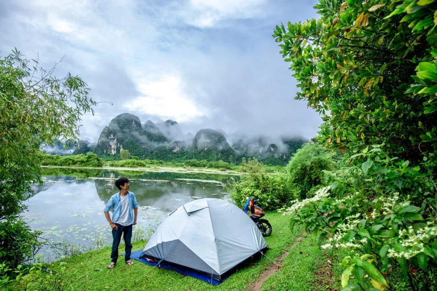 Cắm trại bên Hồ Yên Phú chiêm ngưỡng bức tranh sơn thủy hữu tình