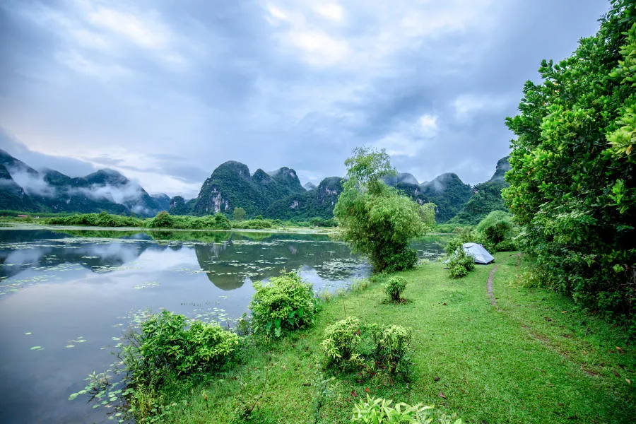 Cắm trại bên Hồ Yên Phú chiêm ngưỡng bức tranh sơn thủy hữu tình