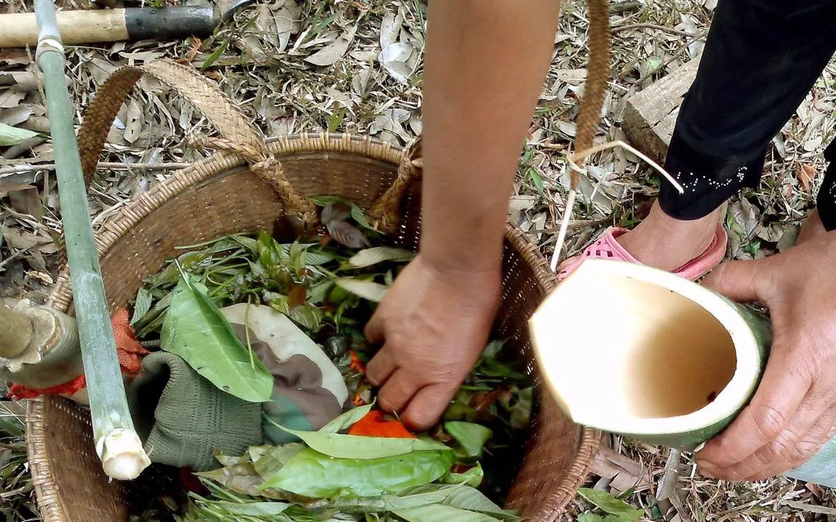 Canh thụt độc đáo khiến nhiều người mê mẩn ở Bình Phước