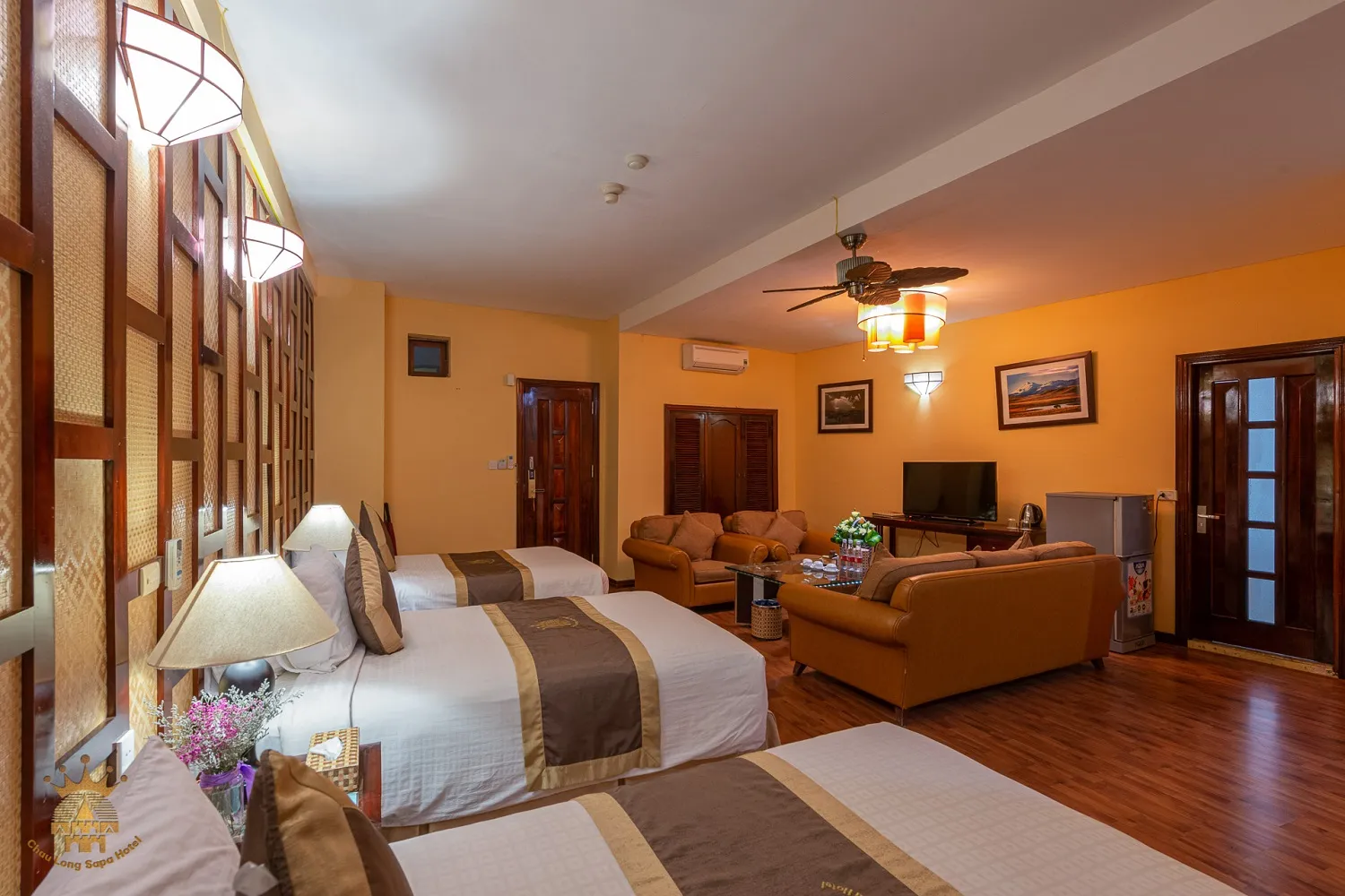 Chau Long Sapa 2 Hotel – Khách sạn 4 sao sang trọng bậc nhất Sapa có thể săn mây ngay tại phòng