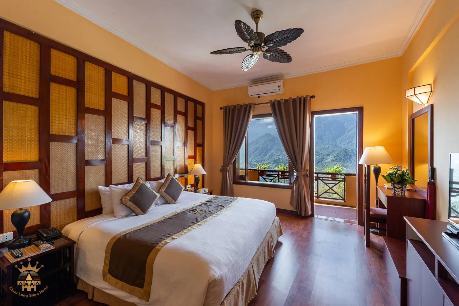 Chau Long Sapa 2 Hotel – Khách sạn 4 sao sang trọng bậc nhất Sapa có thể săn mây ngay tại phòng