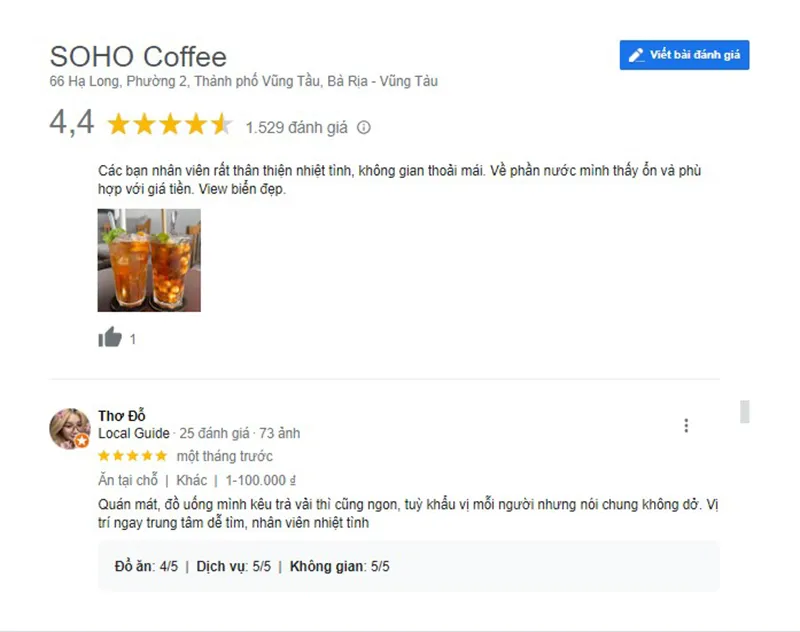 Check-in Soho Coffee, quán cà phê hot nhất Vũng Tàu