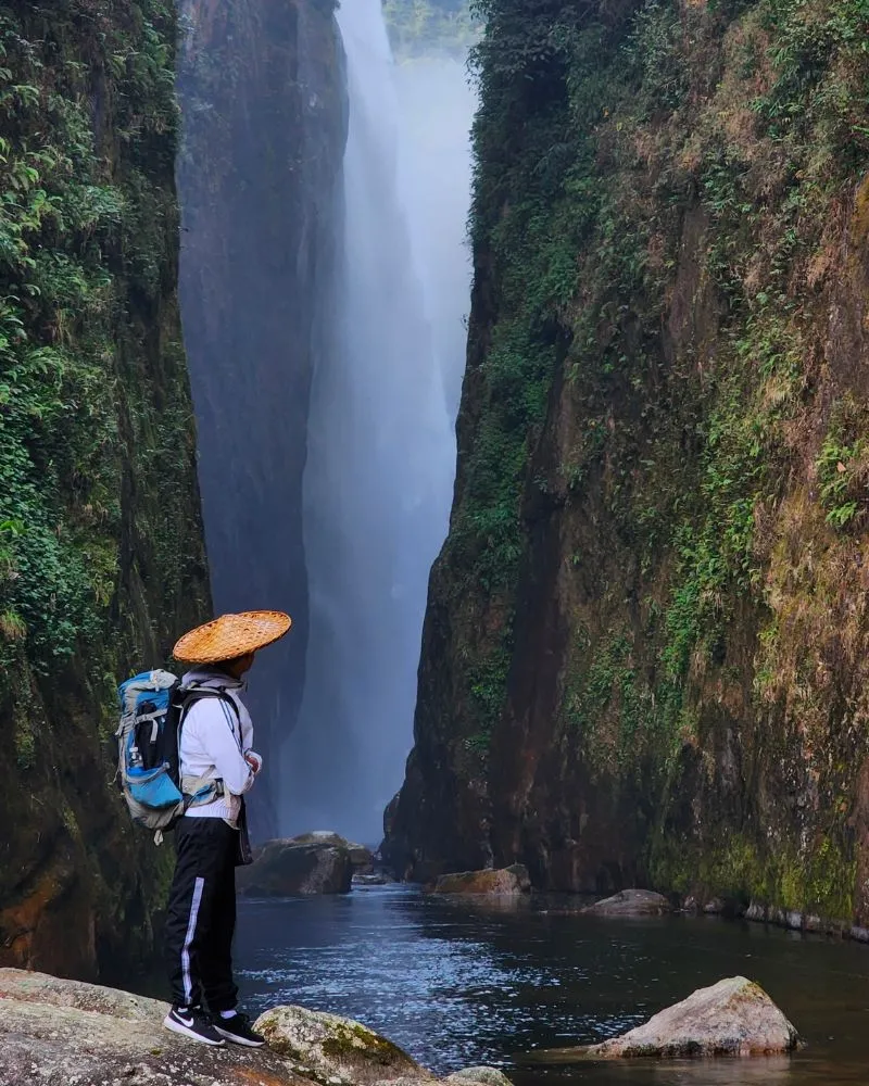 Chiêm ngưỡng Thác Rồng, ‘Bạch Long’ của rừng núi Bát Xát