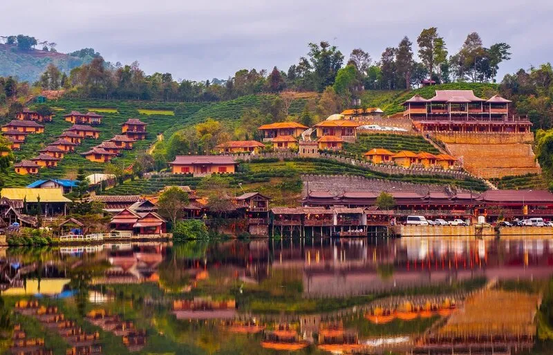 Có một bức tranh Mae Hong Son với vẻ đẹp rung động lòng người