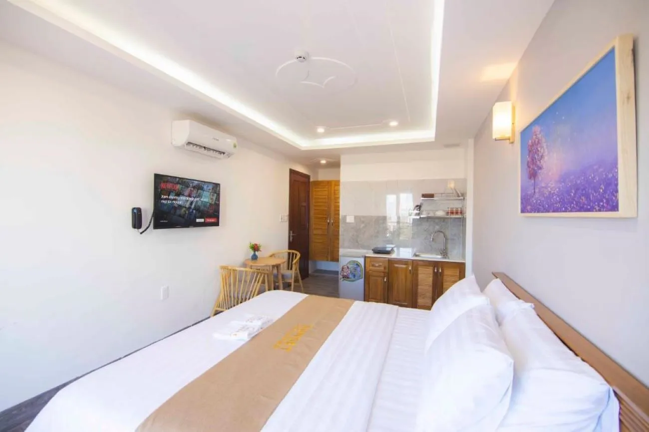 Có một Sunset Hotel & Apartment duyên dáng bên bờ biển xanh