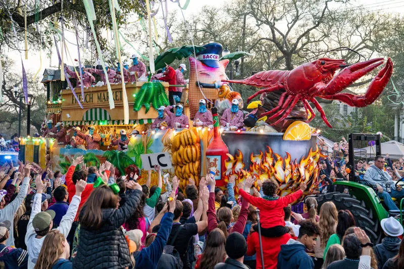 Đắm chìm trong lễ hội Mardi Gras náo nhiệt và đầy thú vị