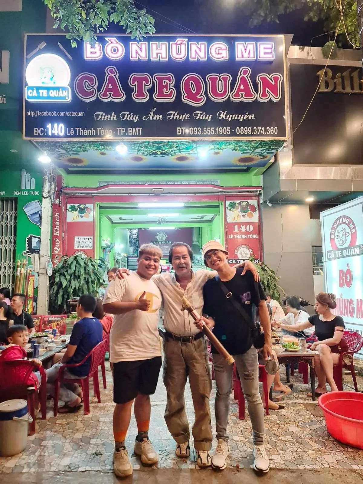 Đậm đà món bò nhúng me Cà Te quán