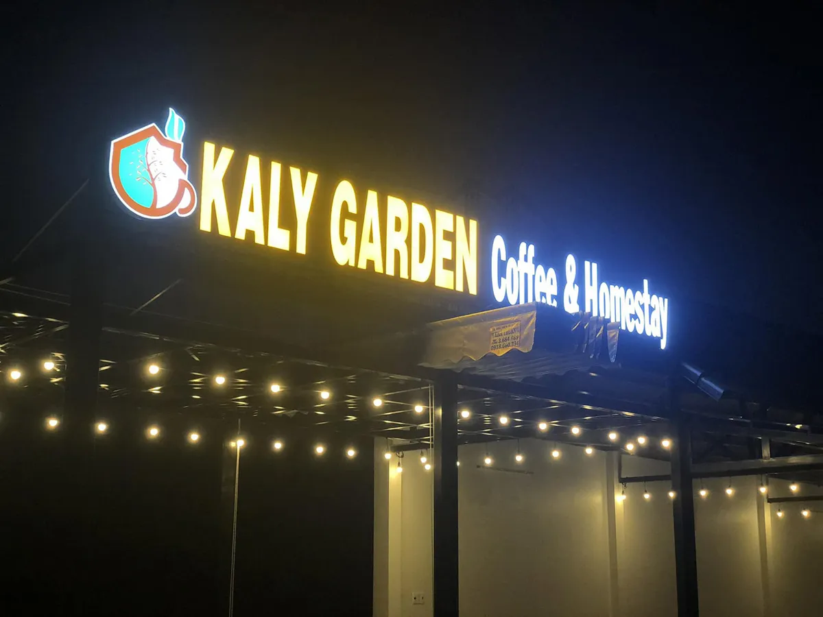 Đến KaLy Garden Coffee, nhâm nhi tách cà phê ngắm cảnh vùng Bảy Núi