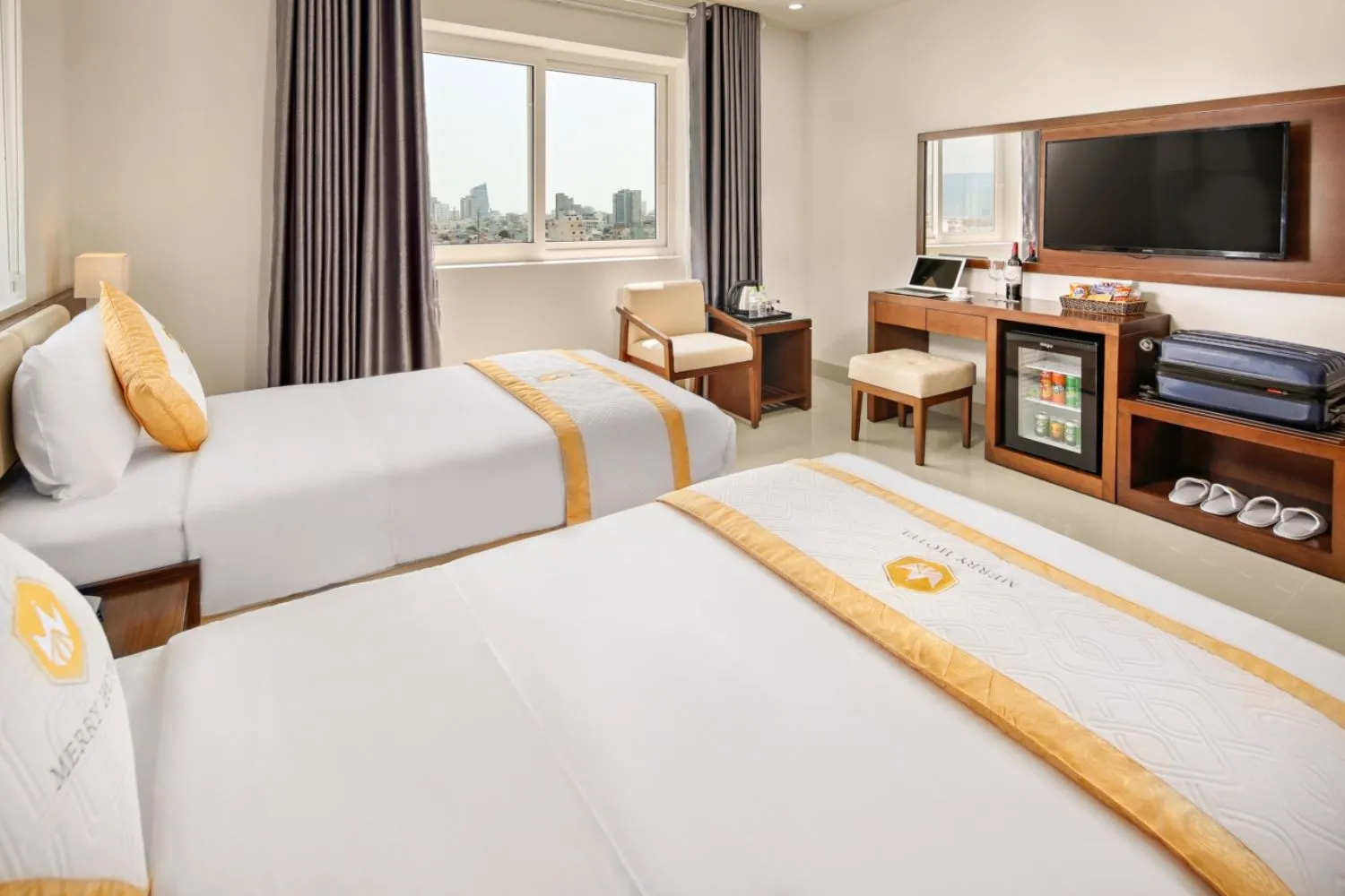 Đến với Merry Hotel để tận hưởng những phút giây thư giãn tại thành phố biển