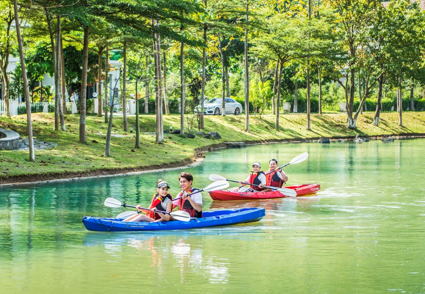 Đến Xanh Villas Resort tận hưởng ốc đảo nghỉ dưỡng hòa mình cùng thiên nhiên