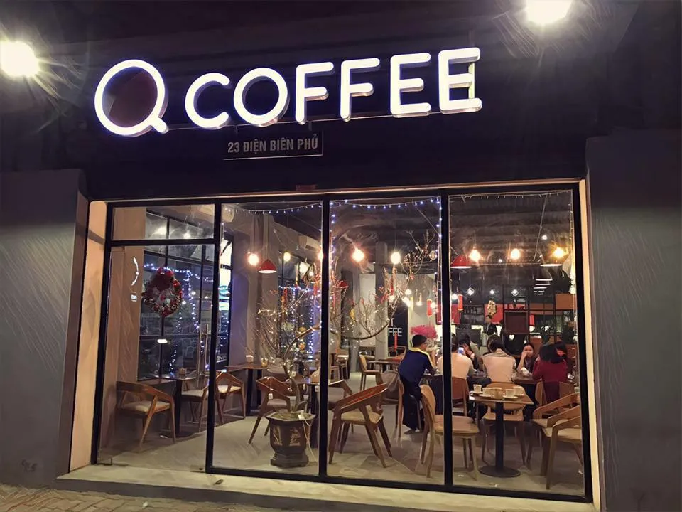 Đi nhóm đông cũng không lo khi ghé Q Coffee Hải Phòng