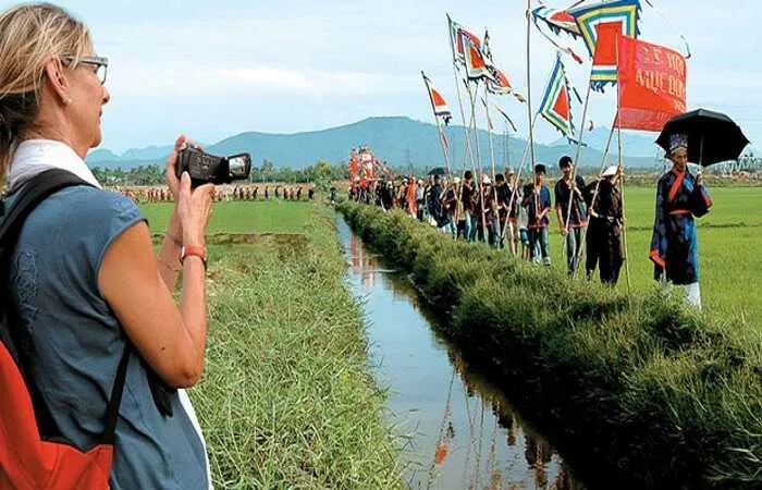 Độc đáo lễ hội rước Mục Đồng Đà Nẵng dành riêng cho trẻ em chăn trâu nơi cồn cỏ