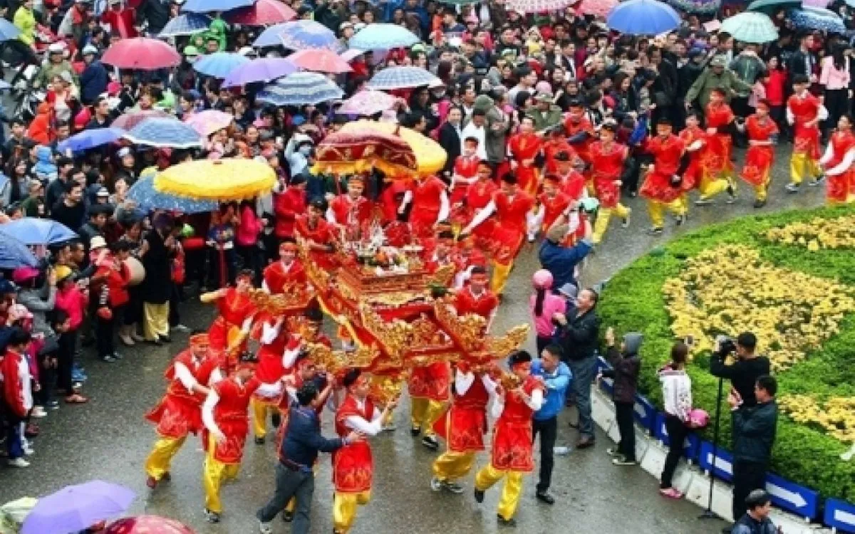 Đủ màu sắc mùa lễ hội Tản Viên Sơn Thánh của vùng đất Ba Vì linh thiêng