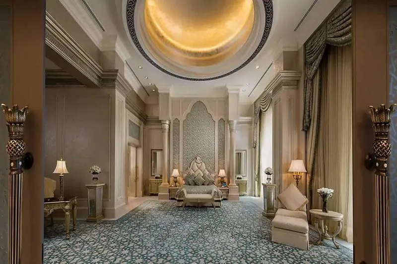 Emirates Palace, khách sạn dát vàng 7 sao xa hoa bậc nhất Abu Dhabi