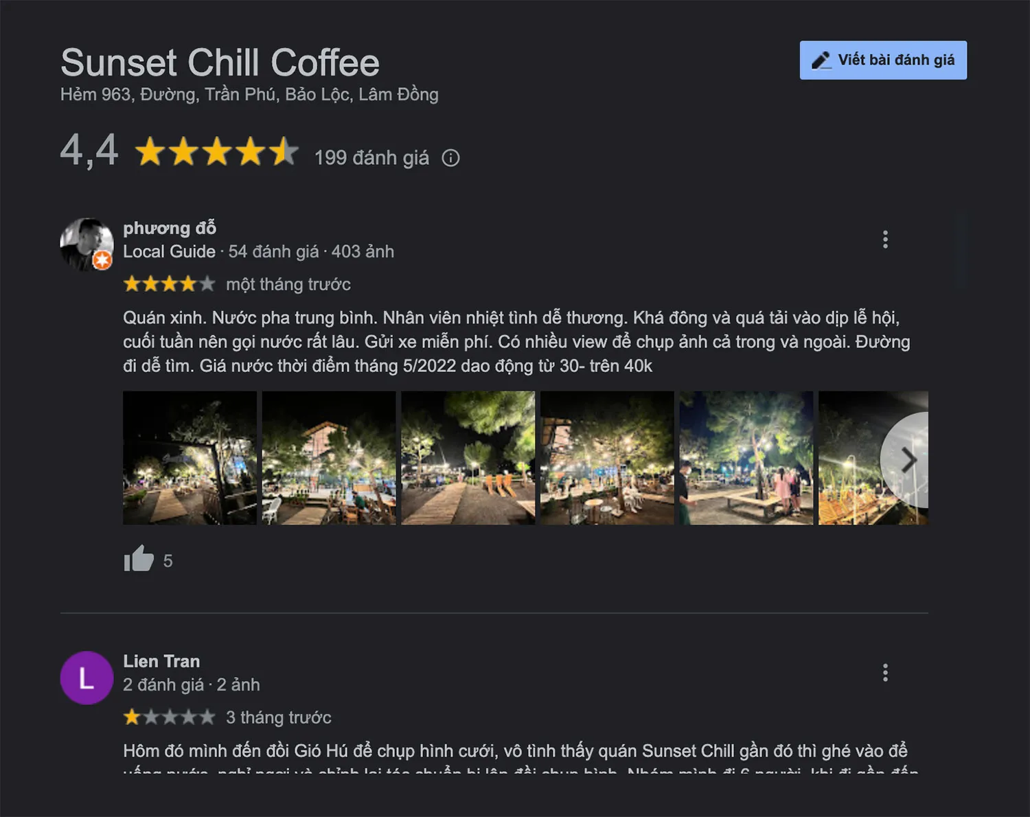 Ghé Sunset Chill Coffee tận hưởng thiên nhiên Bảo Lộc tươi mát