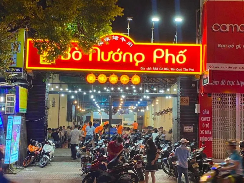 Hệ thống Bò Nướng Phố với đủ món ngon từ loại thịt hảo hạng