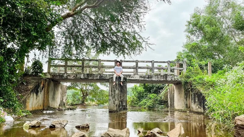 Hồ Otuksa, không gian thiên nhiên ấn tượng tại An Giang