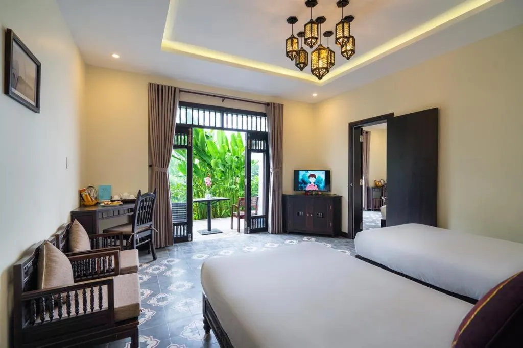 Hoi An Village Villas – Khách sạn 3 sao nổi tiếng nhờ bữa tiệc BBQ bên bể bơi