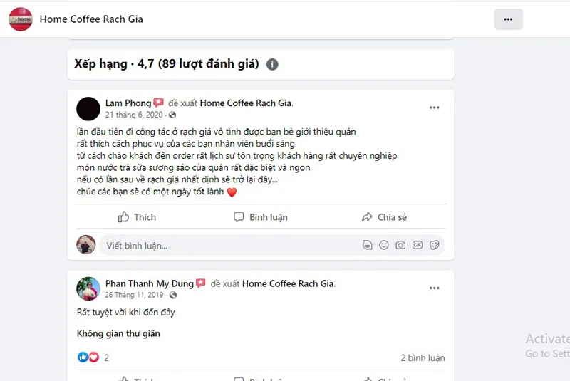 Home coffee và không gian mang đậm màu sắc truyền thống