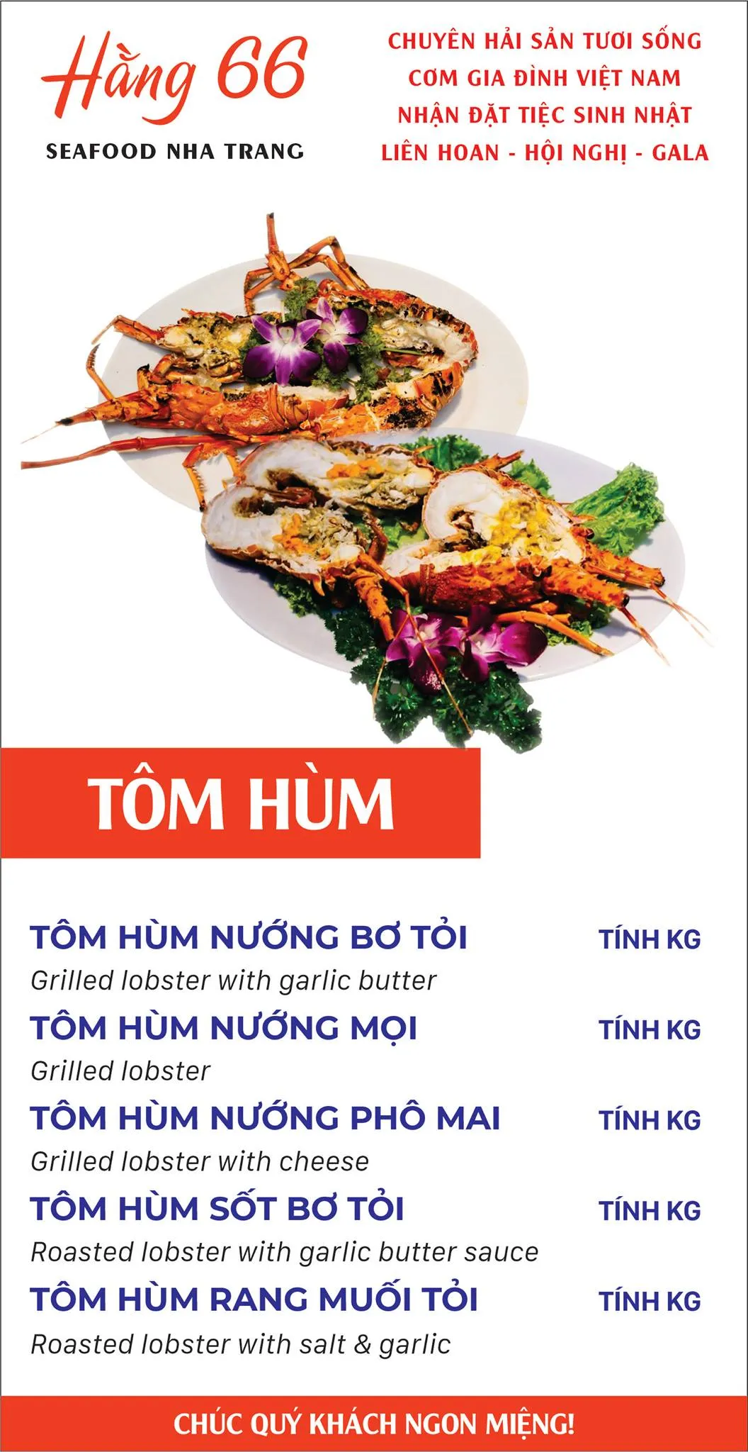 Khám phá Nhà hàng Hằng 66 Seafood Nha Trang