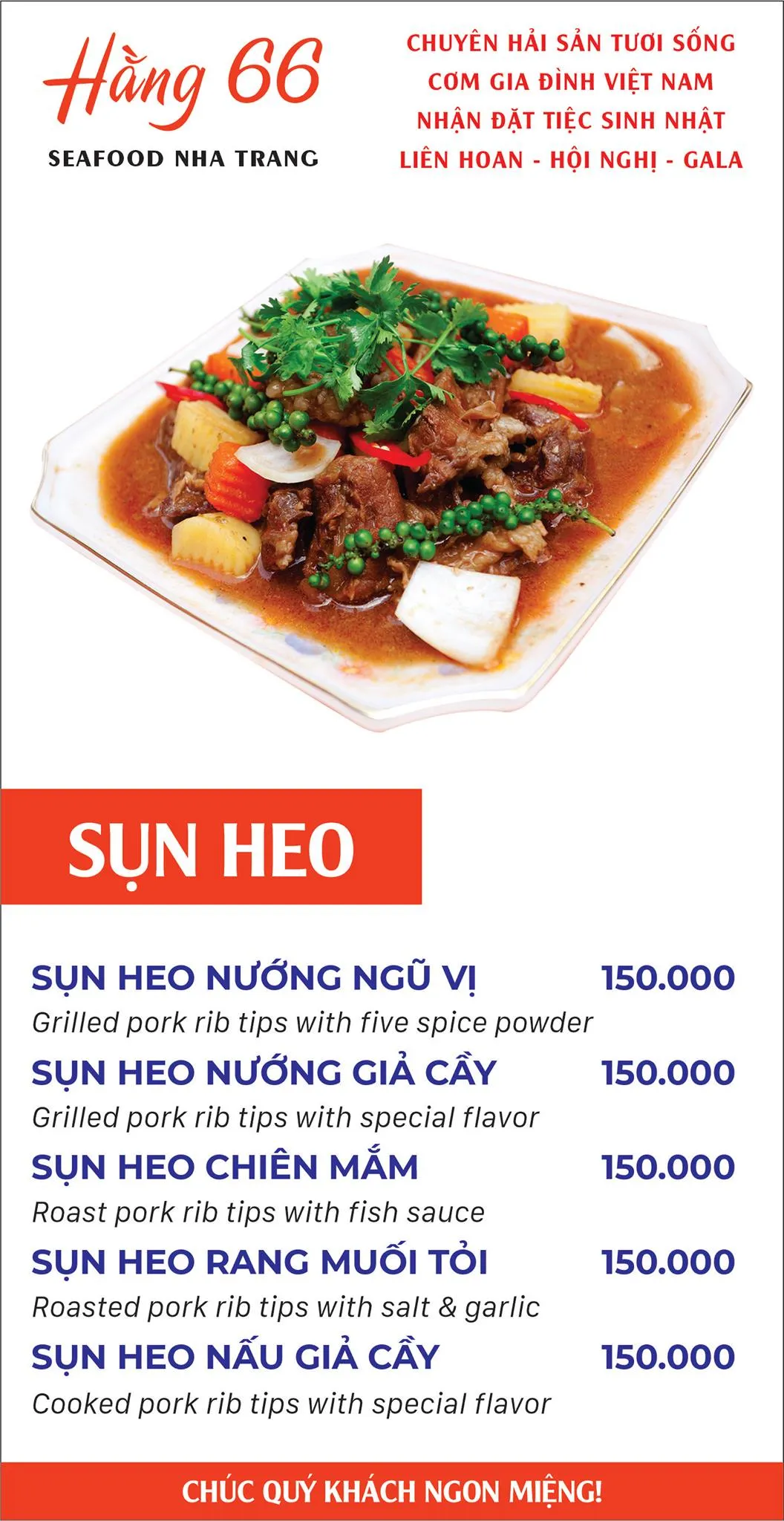 Khám phá Nhà hàng Hằng 66 Seafood Nha Trang