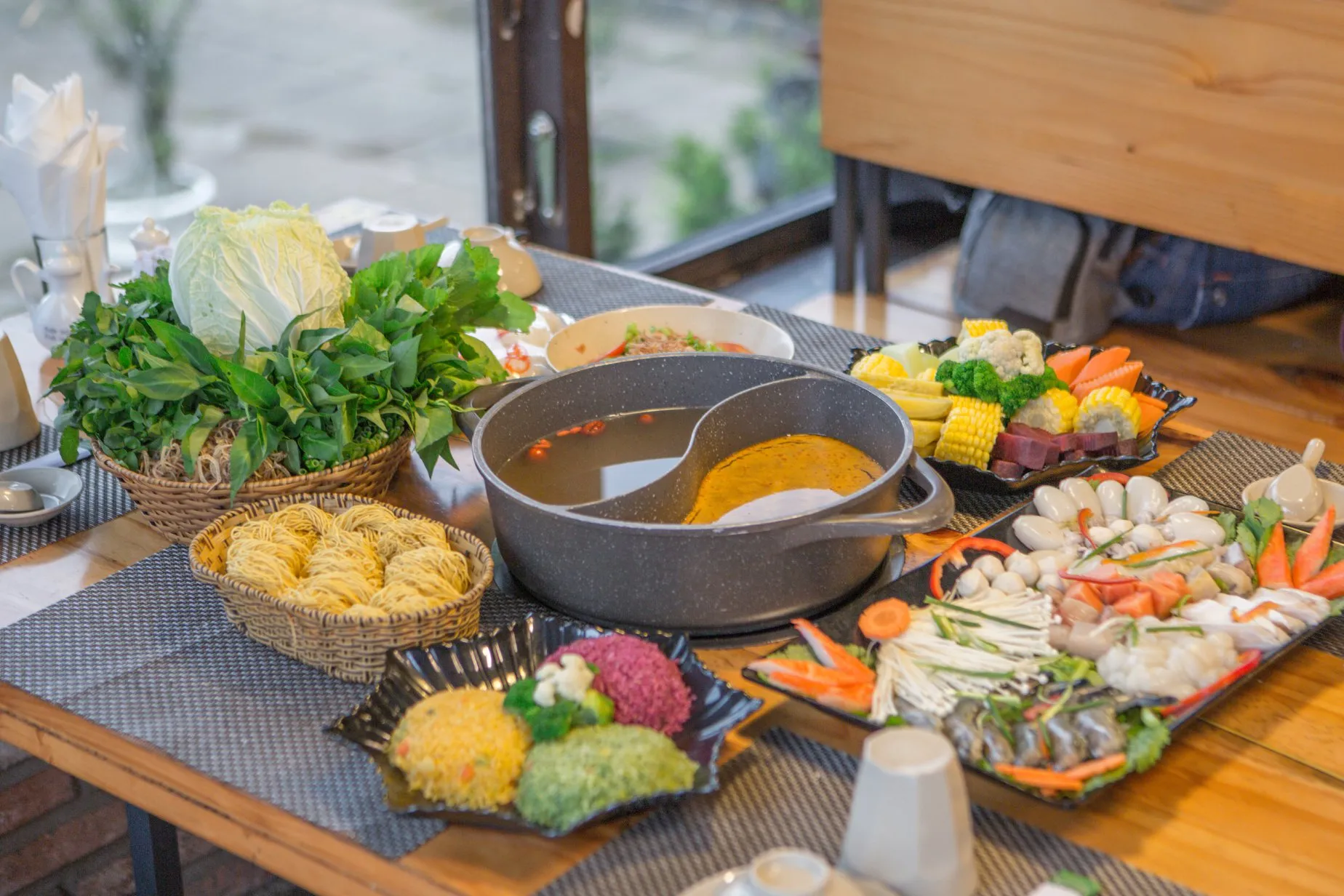 Khám phá thiên đường rau sạch ở nhà hàng buffet rau LEGUDA Đà Lạt