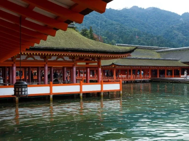 Khám phá vẻ đẹp đền Itsukushima: Ngôi đền thần đạo trên đảo Miyajima