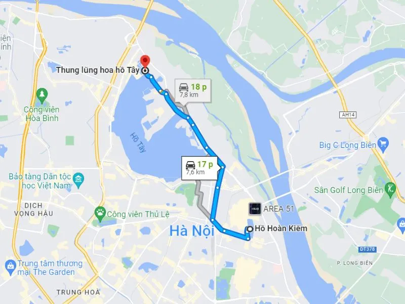 Kinh nghiệm check-in thung lũng hoa Hồ Tây đẹp ngút ngàn