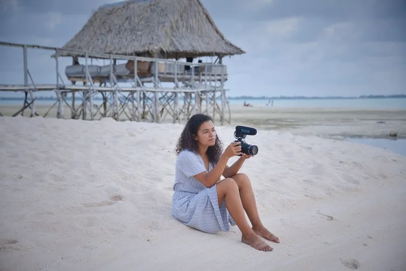 Kiribati hoang sơ bên bờ biển Thái Bình Dương