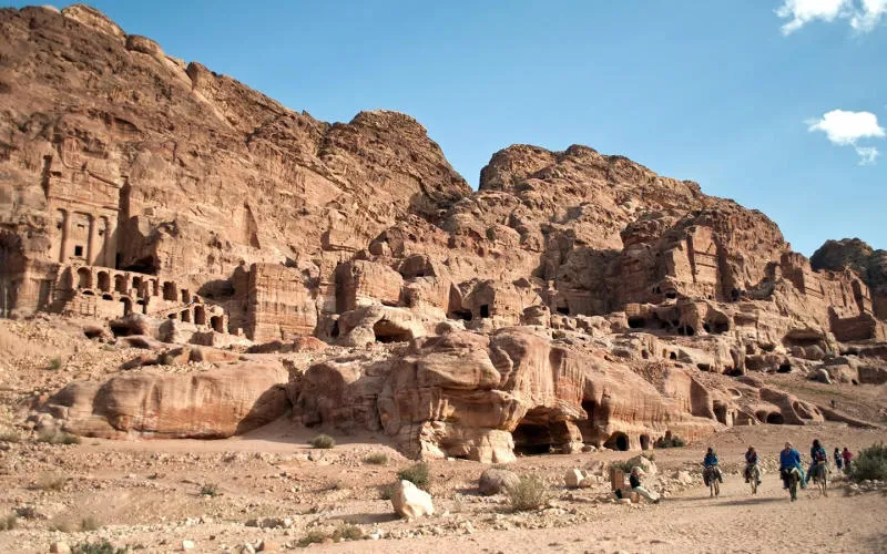 Kỳ quan thế giới hiện đại thành phố Petra Jordan cổ kính