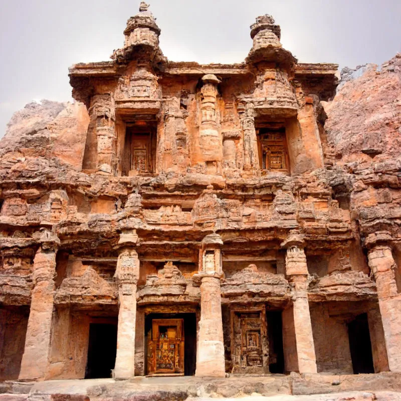 Kỳ quan thế giới hiện đại thành phố Petra Jordan cổ kính