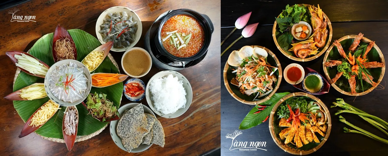 Làng Ngon – Vietnamese Cuisine & Seafood Restaurant – Bình dị trong từng bữa ăn Việt Nam