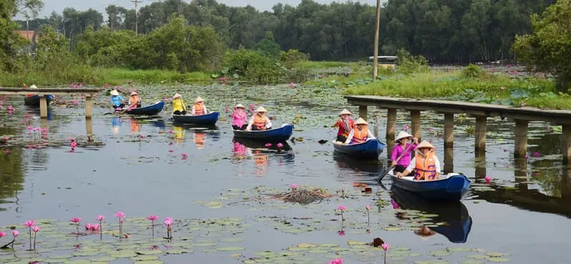 Làng nổi Tân Lập, đóa hoa dại giữa sông nước Đồng Tháp Mười