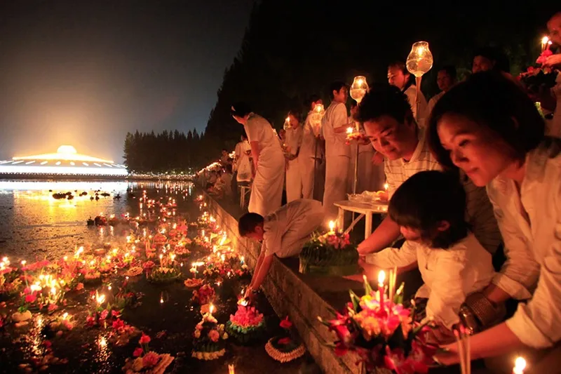 Lễ hội Loy Krathong, đêm lung linh bên dòng sông hiền hòa