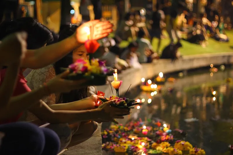 Lễ hội Loy Krathong, đêm lung linh bên dòng sông hiền hòa