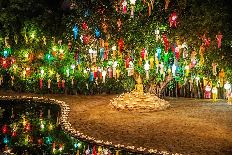 Lễ hội Loy Krathong, đêm lung linh bên dòng sông hiền hòa