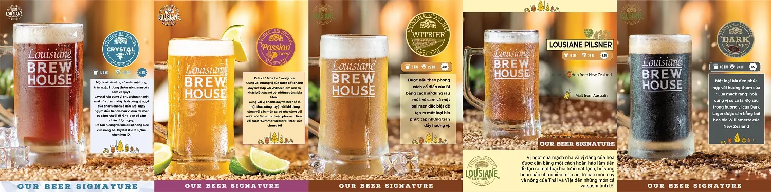 Lousiana Brewhouse Nha Trang – Nhà hàng Á Âu nổi bần bật với hương vị bia tự nấu tại chỗ