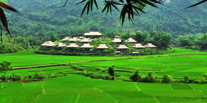 Mai Châu Ecolodge, điểm nghỉ dưỡng giữa núi rừng Tây Bắc